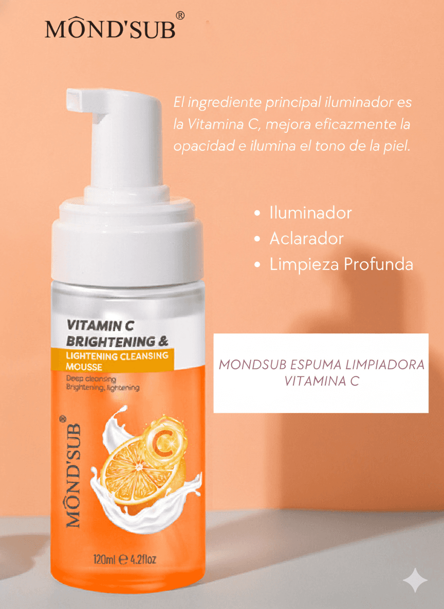 MONDSUB ESPUMA LIMPIADORA VITAMINA C