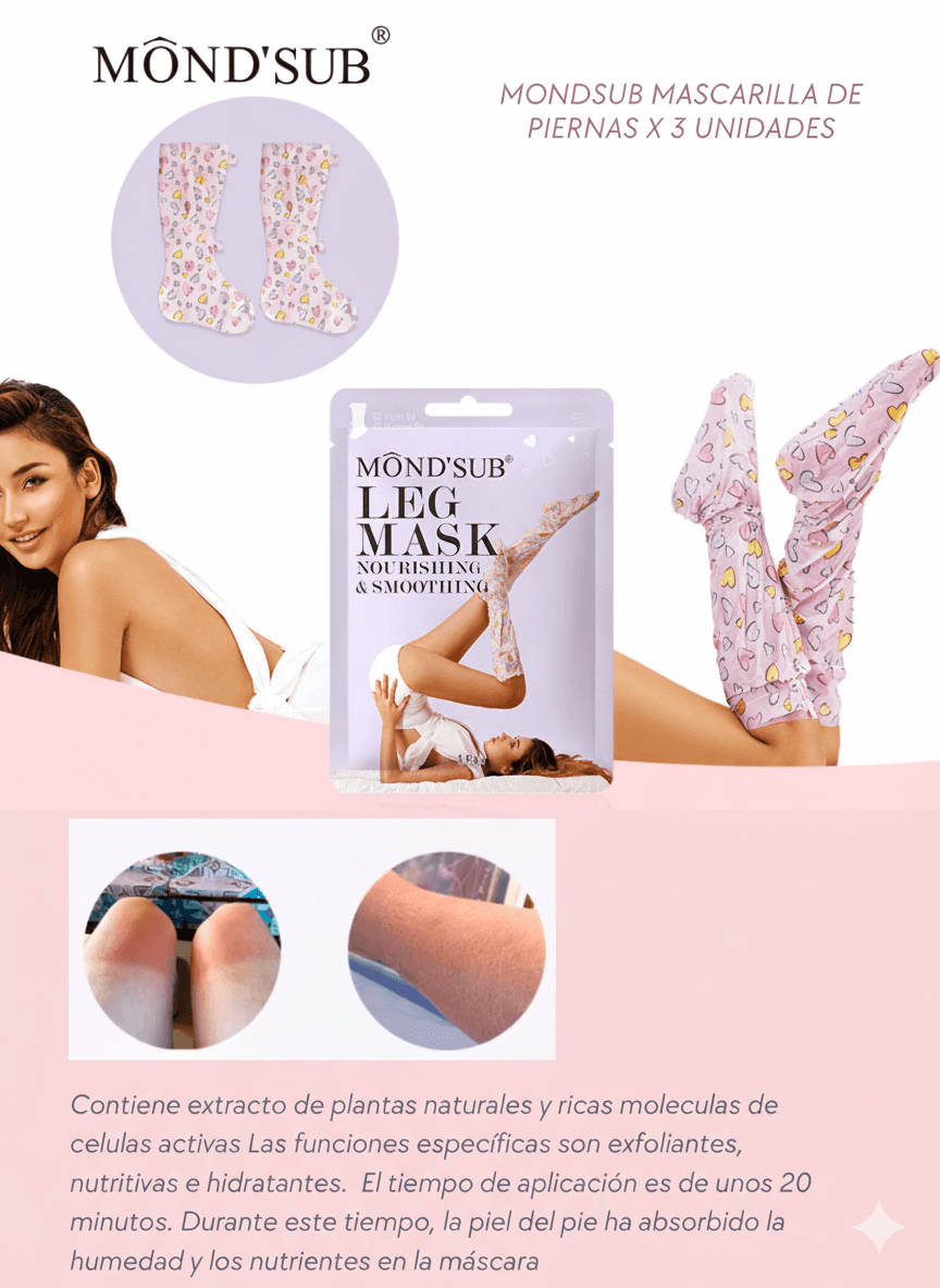 MONDSUB MASCARILLA DE PIERNAS