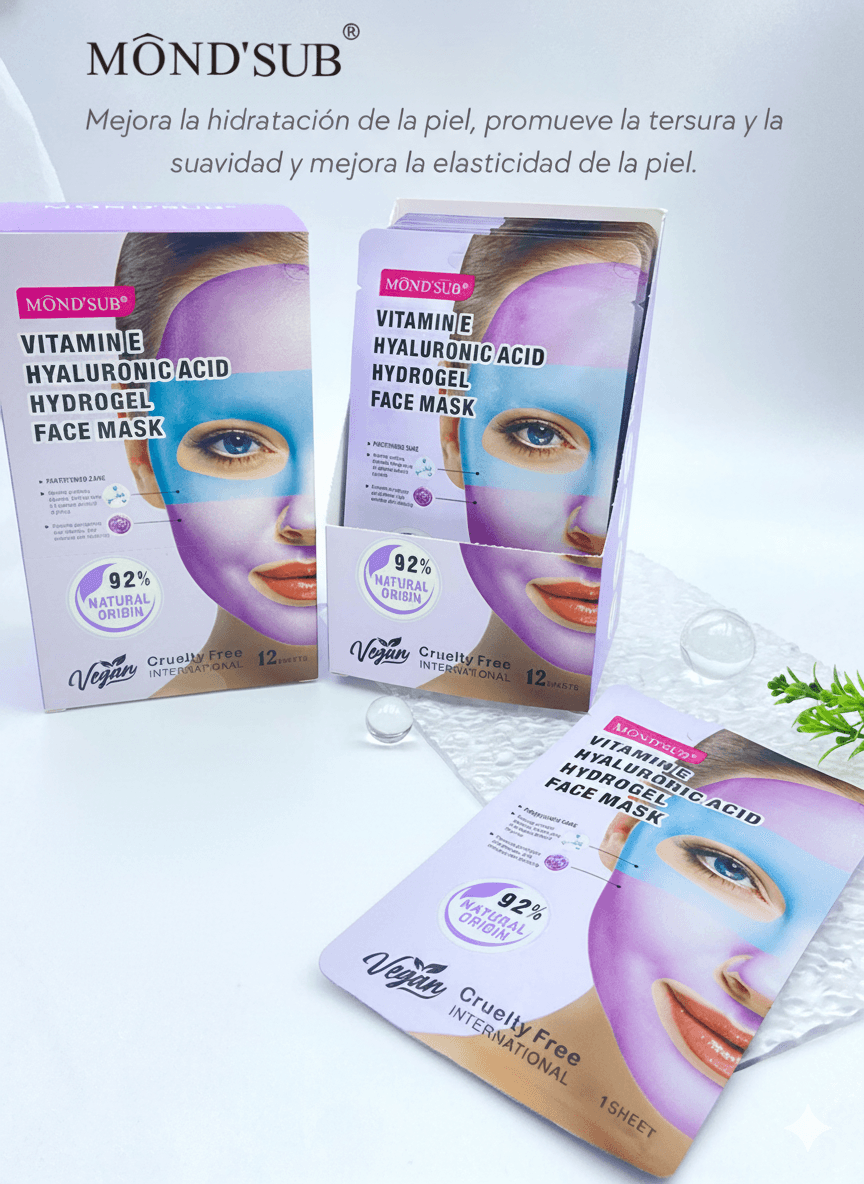 MASCARILLA DE HIDROGEL DOBLE COLOR 2