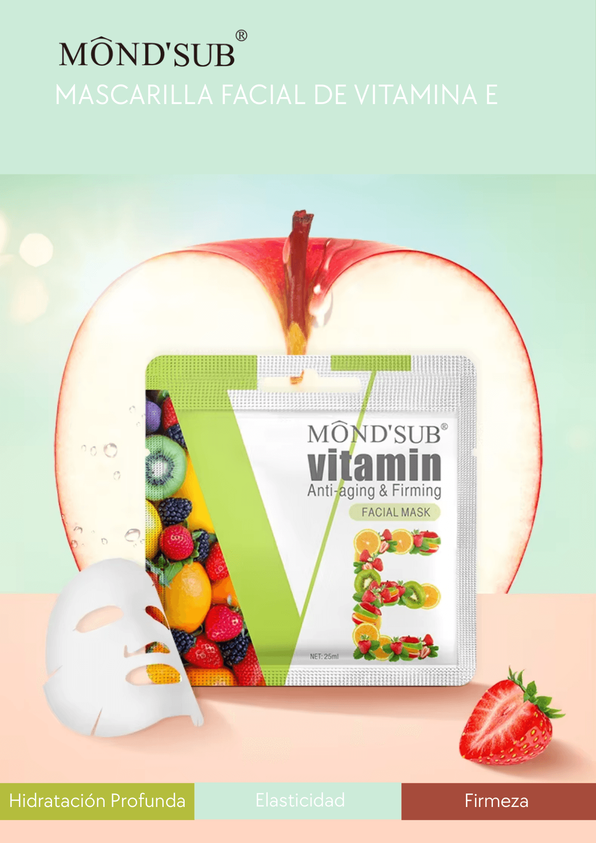 MASCARILLA FACIAL DE VITAMINA E