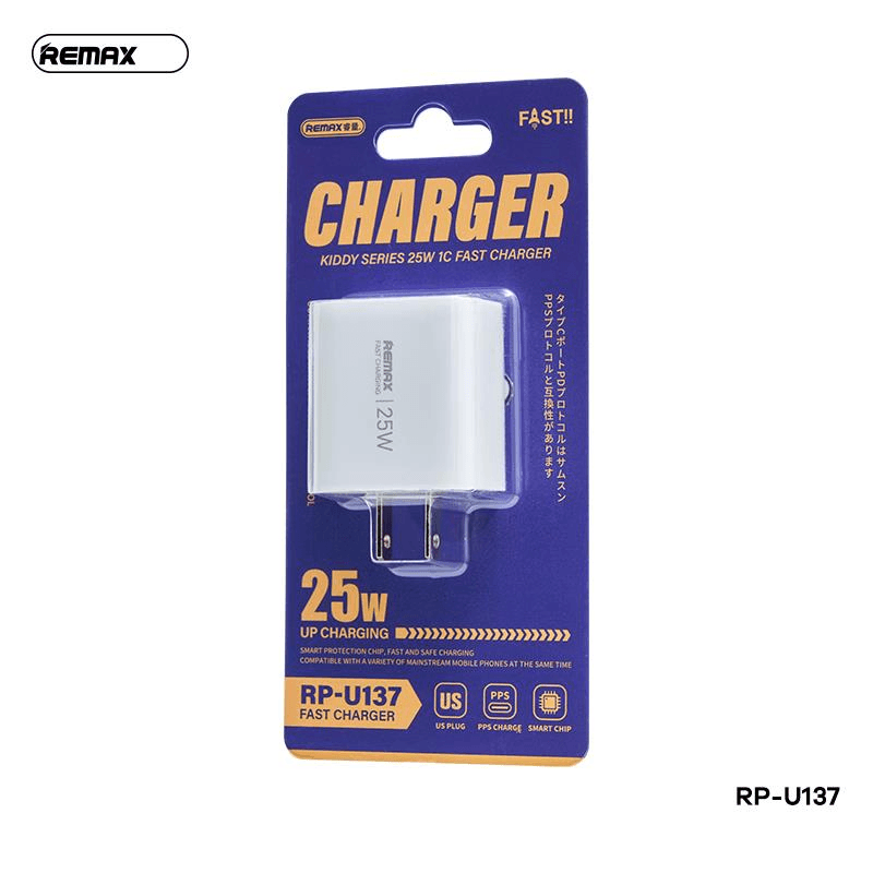 RP-U137 Cargador Rápido Universal de 25 Vatios para Apple y Android 2