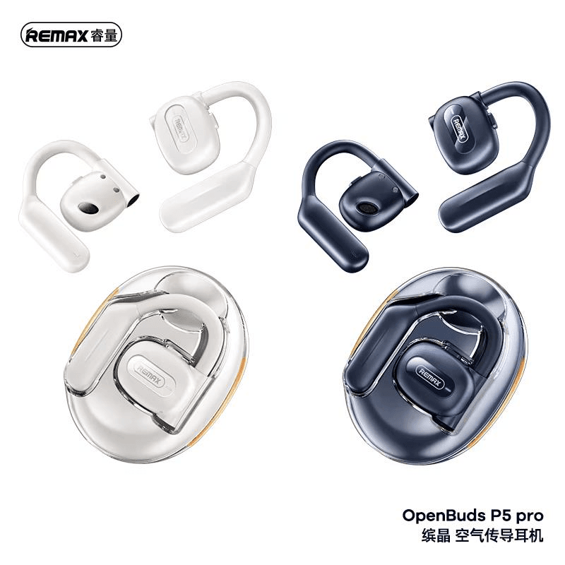 OPENBUDS-P5 Auriculares Bluetooth con Conducción de Aire para Música y Llamadas 2