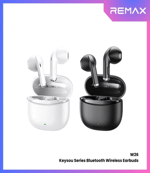 W26 Auriculares Inalámbricos True Wireless REMAX Serie KEYZOU 2