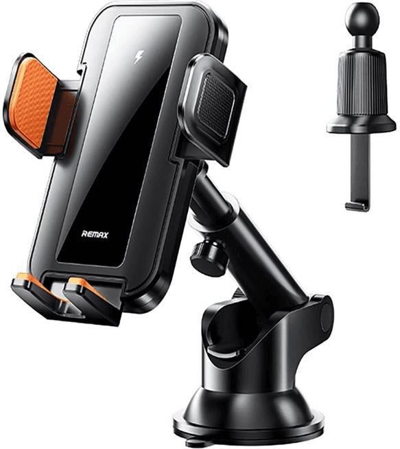 RM-C04 Soporte para Automóvil con Carga Inalámbrica de 15W y Montaje en Ventilación de Aire 2