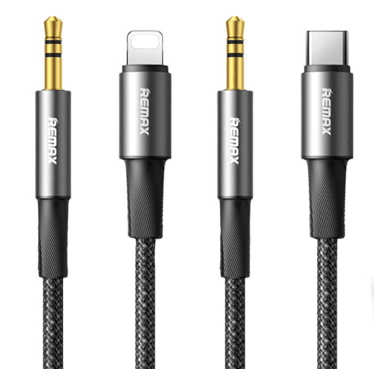 C-25-C Cable Adaptador de Audio 3.5mm a Lightning/Type C 3