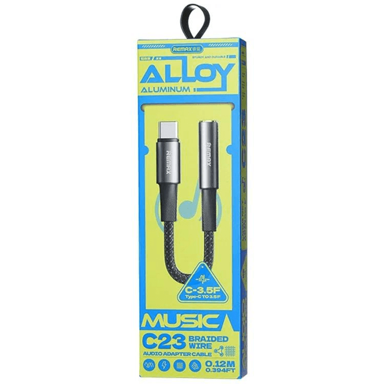 REMAX-SERIES-VELOCITY-CABLE-AUDIO-ADAPTER: Adaptador de Audio Lightning/Type C para Dispositivos Móviles 2