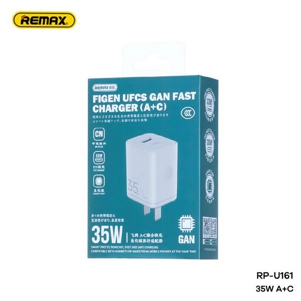 RP-U161 Cargador Rápido de 35 Watts con Tecnología GAN y Chip Inteligente 2