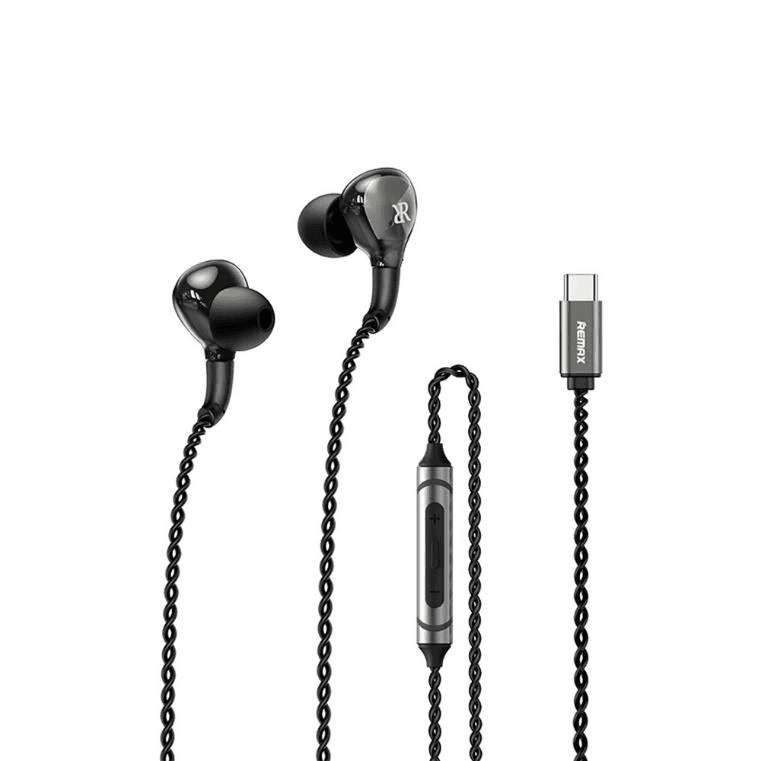 RM-616A Auriculares Manos Libres Tipo C con Control de Música y Llamadas