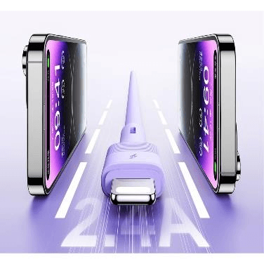 RC-093 Cable de Datos Siliconado con Carga Rápida PD para iPhone/iPad 2