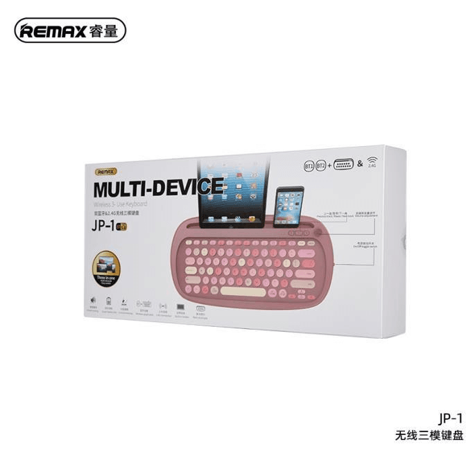 JP - Teclado Bluetooth Ultracompacto para iPad, iPhone y Tablets 2