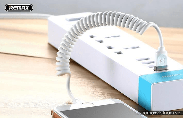 RC-117M-I-A Cable de datos USB con carga rápida para Apple, Micro y Type C 2