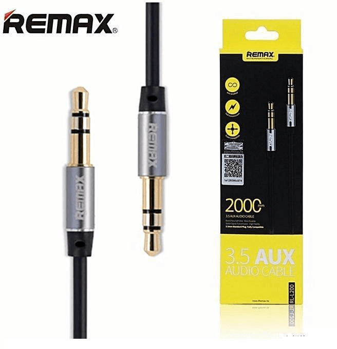 RL-L200 Cable Auxiliar de Audio Hi-Fi con Conector Jack 3.5mm 2
