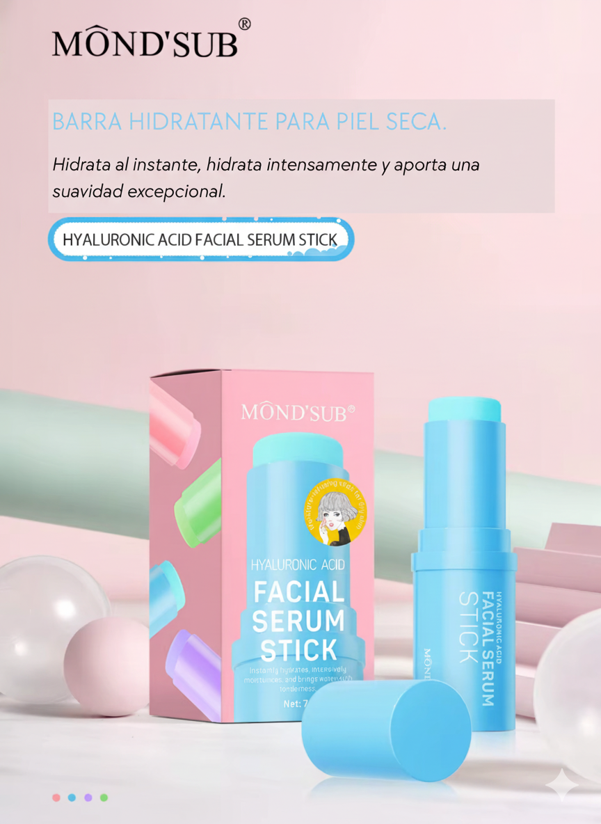 MONDSUB SERUM FACIAL DE ACIDO HIALURONICO EN BARRA