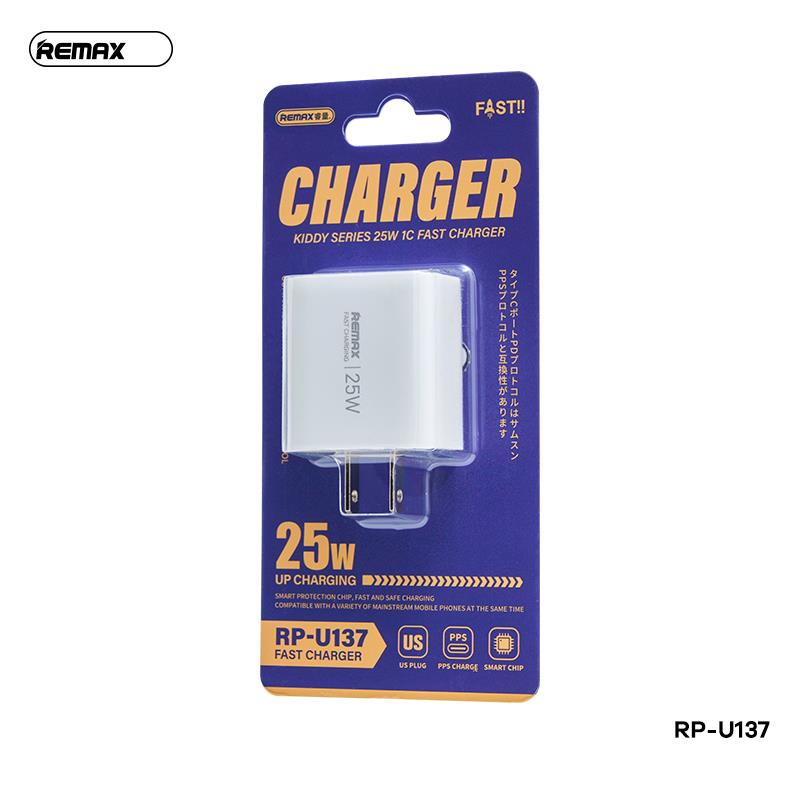 RP-U137 Cargador Rápido Universal de 25 Vatios para Apple y Android imagen 2