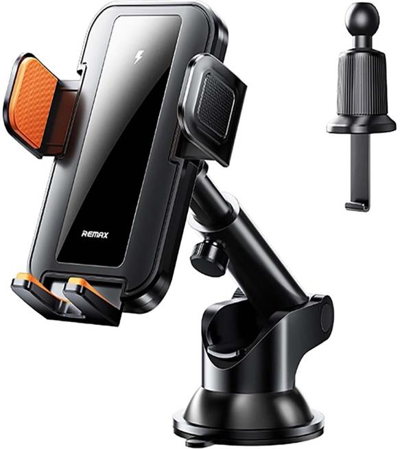 RM-C04 Soporte para Automóvil con Carga Inalámbrica de 15W y Montaje en Ventilación de Aire imagen 2