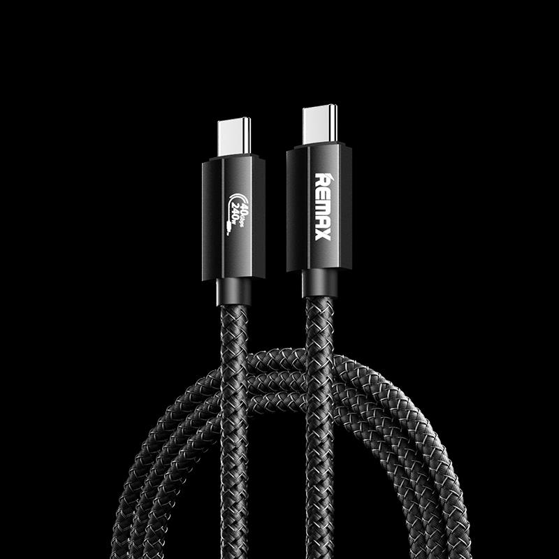 RC-C039 - Cable USB 4.0 Tipo C de 1 metro con carga rápida de 240 vatios imagen 3