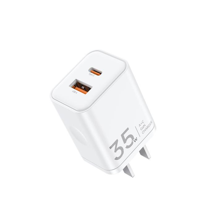 RP-U161 Cargador Rápido de 35 Watts con Tecnología GAN y Chip Inteligente