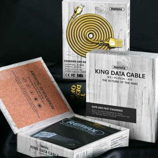 RC-063 Cable de Carga Rápida REMAX King Series con Aleación Metálica