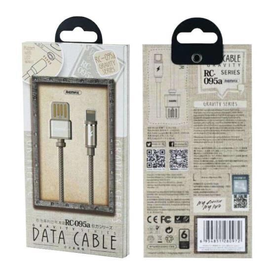 GRAVITY-SERIES-DATA-NYLON-TRENZADO - Cable de Datos Lightning Magnético con Indicador LED imagen 2